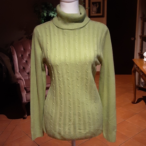 IZOD Green top Spandex Blouse - Picture 1 of 4